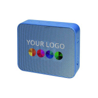 JBL Go Essential - Bluetooth Lautsprecher, wasserdicht (IPX7) inkl. Digitaldruck | blau
