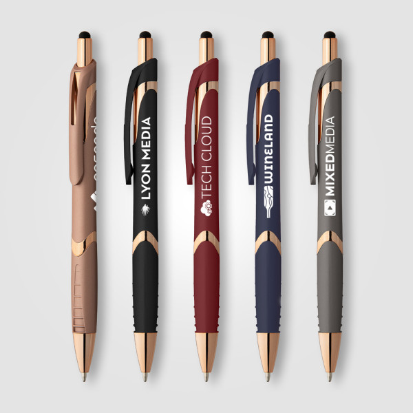 Joplin Softy Roségold Kugelschreiber - m/Stylus