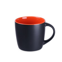 black/orange